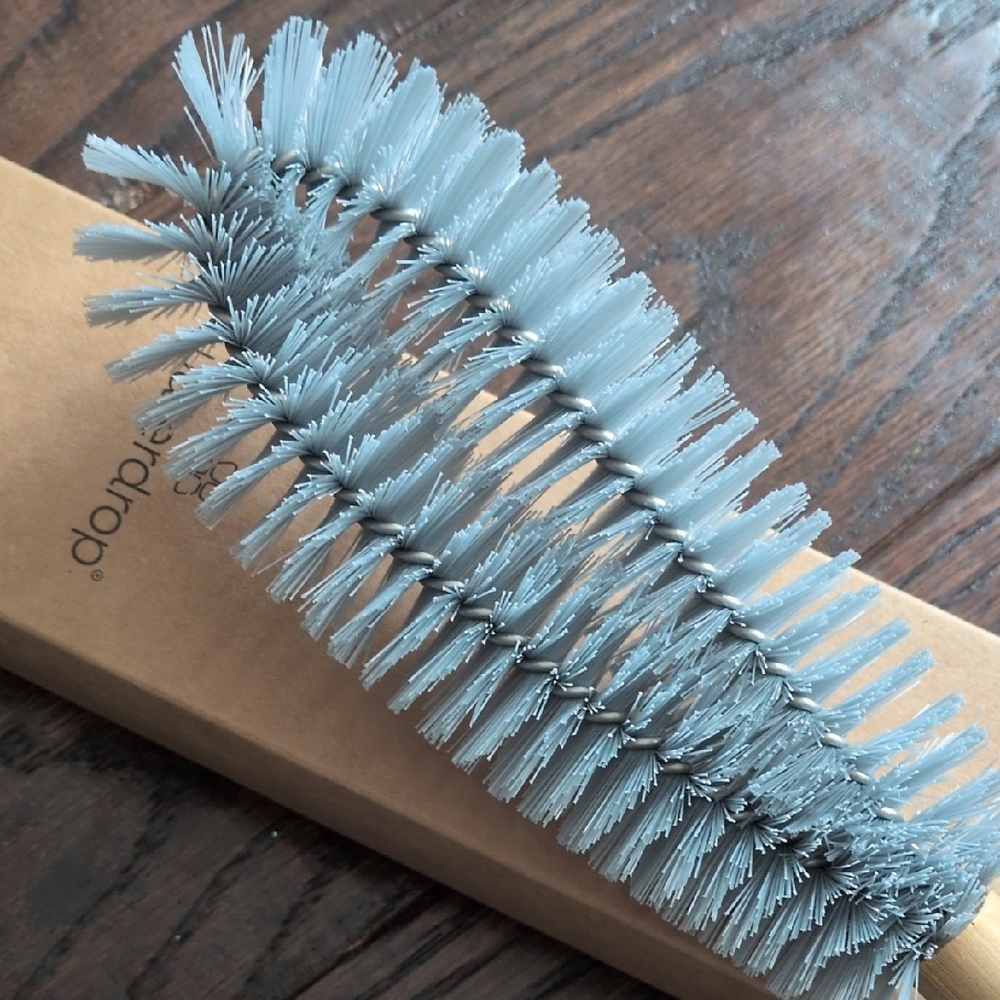 WATERDROP I NWT Bamboo Water Bottle Cleaning Brush - Picture 3 of 8